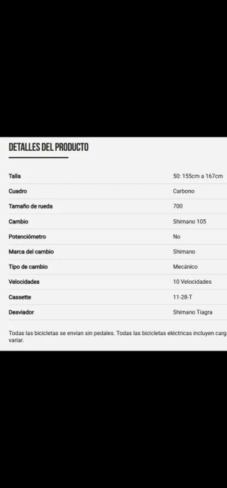Bicicleta de carretera Orbea
