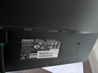 Pantalla Philips 27 auxiliar