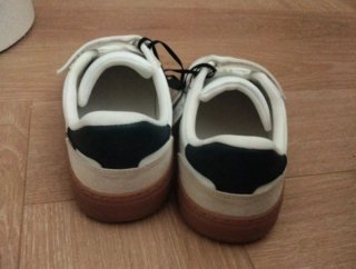 Zapatillas Zara Barefoot Beige y Blancas