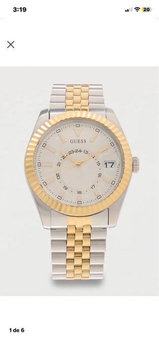 Reloj Guess Bicolor Acero y Dorado