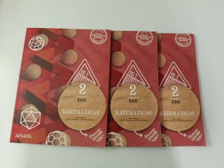 Pack 1°,2°y 3° trimestre de Matemáticas 2 ESO