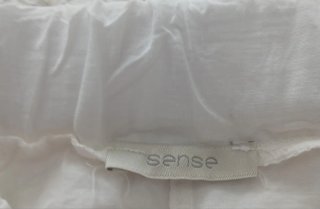 Falda larga blanca verano Talla L