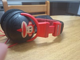 Auriculares Skullcandy Paul Frank Mono Rojo