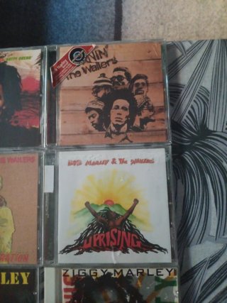 Lote 8 CDs Bob Marley & The Wailers; Ziggy Marley