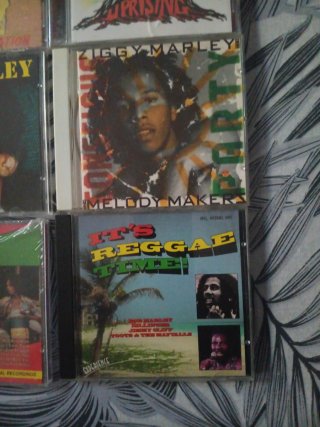 Lote 8 CDs Bob Marley & The Wailers; Ziggy Marley