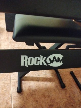 Teclado Rockjam RJ761 con Soporte + Banqueta