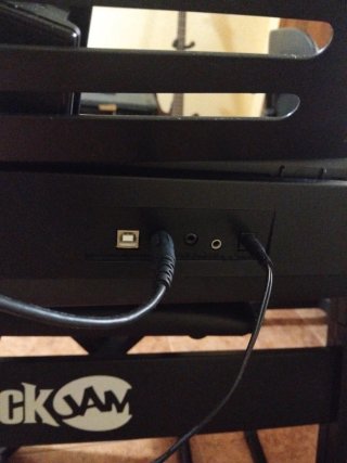 Teclado Rockjam RJ761 con Soporte + Banqueta