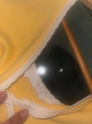 Vestido amarillo Zara