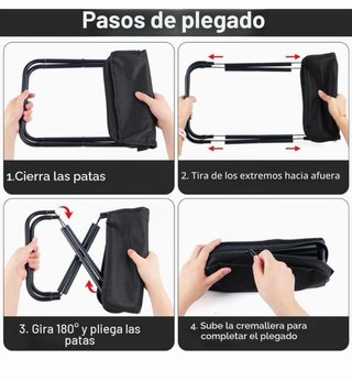 Taburete Plegable Gulxwis Camping 26cm