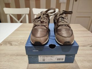 Zapatillas Geox Mujer Marrón