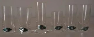 Lote 17 vasos chupito Clover Leaf Glass