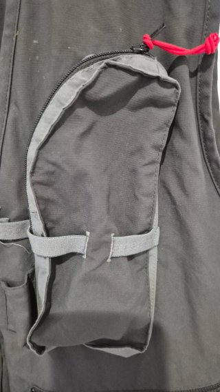 Chaleco de pesca CAPERLAN 500 gris (TALLA L)
