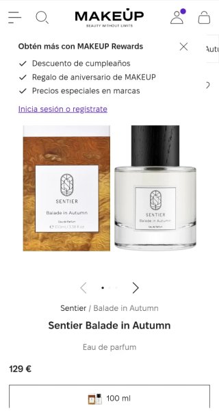 Perfume Sentier Balade in Autumn 100ml