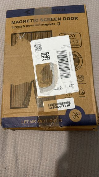 Mosquitera magnética para puerta