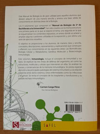 Biología celular y Metabolismo: Manual de Biología