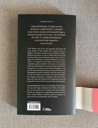 Libro "El director" de Daniel Kehlmann