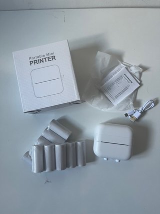 Impresora termica blanca