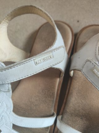 Sandalias Pablosky Talla 38 Blancas