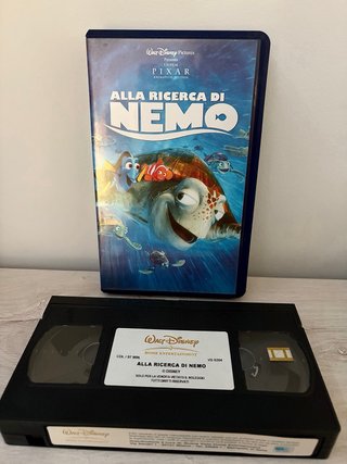 VHS Alla Ricerca di Nemo Disney Pixar