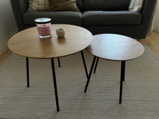 Sofá PÄRUP Ikea - 2 Mesas Centro