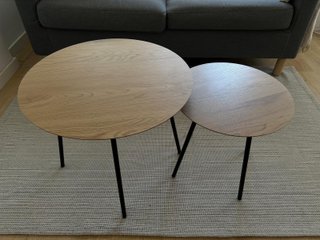 Sofá PÄRUP Ikea - 2 Mesas Centro