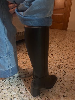 Botas altas Lefties marrones