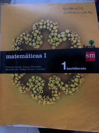 Matemáticas I 1 Bachillerato