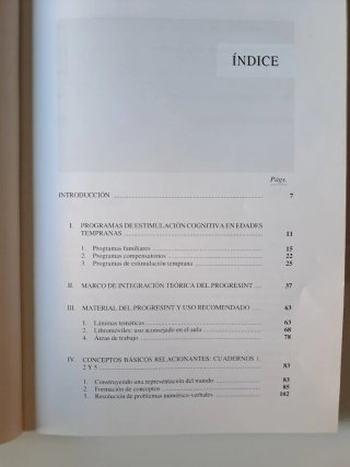 Progresint programas para la estimulación de la...
