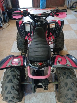 Quad Fussion Krx Racing 125cc Negro/Rosa