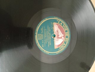 Lote de discos de pizarra flamenco.