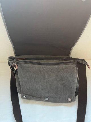 Bolso/Maletín Gris con Compartimentos