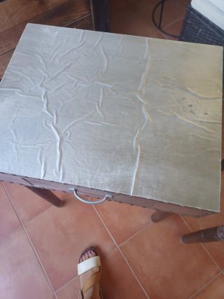 Conjunto 2 Mesitas Estilo Industrial Vintage