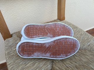Zapatillas niño lona botín talla 37 personalizadas