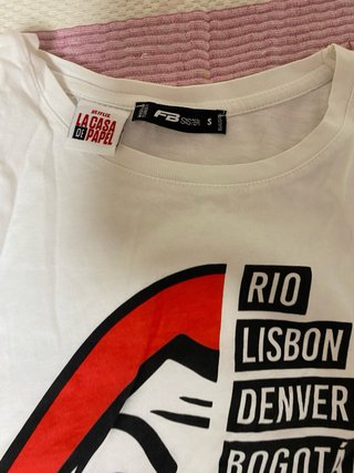 Camiseta La Casa de Papel Talla S