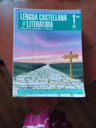 Lengua castellana y literatura, 1 BACH.