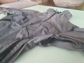Chaqueta impermeable Caperlan gris