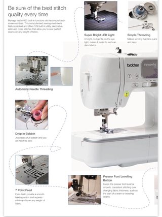 Máquina coser y bordar Brother Innov-is 950