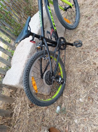 Bicicleta Trek Infantil Negra y Verde