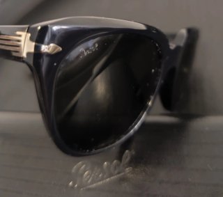 Óculos de Sol - Persol - Unisex - Preto – Original