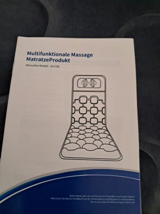 Manta Masaje Corporal Completo