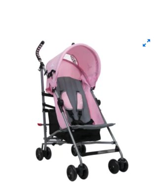 Silla de paseo niña rosa sin usar