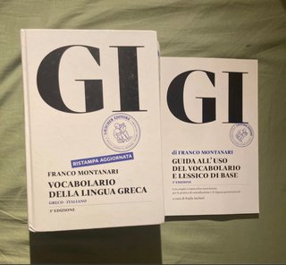 GI. Vocabolario della lingua greca. Con la guid...