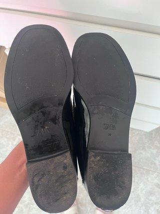 Mocasines negros charol