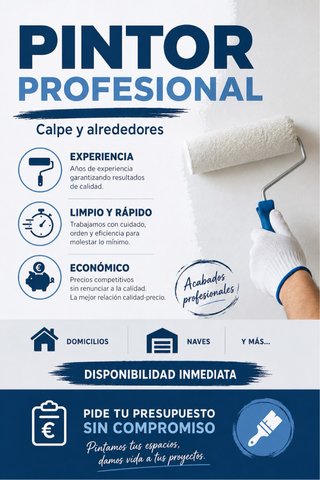 Pintor Profesional Calpe y alrededores