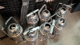 Focos PAR 64 Profesionales Aluminio