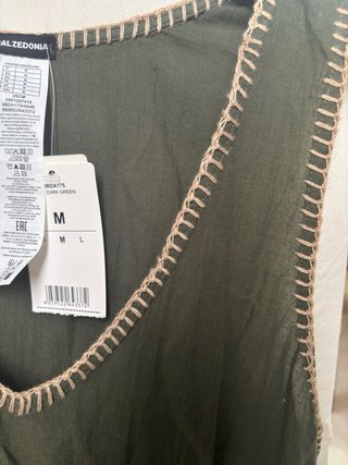 Abito corto verde Calzedonia taglia M