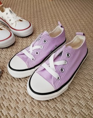 Zapatillas niña estilo Converse