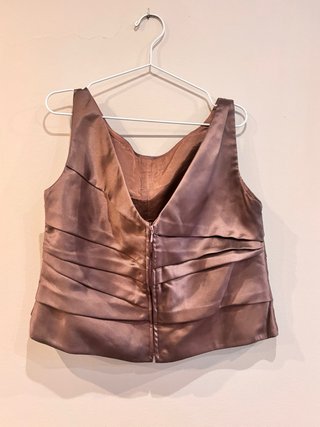 Nuevo Vestido de fiesta beige/marrón