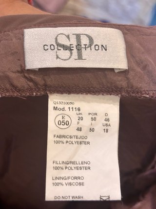 Nuevo Vestido de fiesta beige/marrón