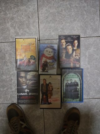 Lote 7 Películas VHS Originales
